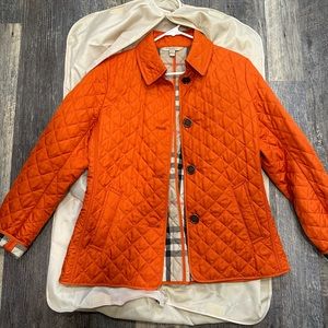 Burberry quilted coat